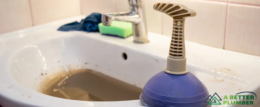 ABP - Sink With Dirty Water Due to Blockage