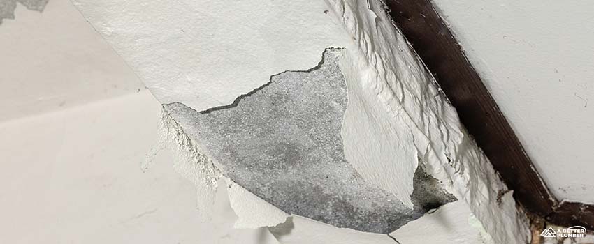 ABP-Water leaking from concrete slab porch